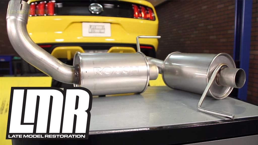 Mustang GT Roush Axleback Exhaust Review & Sound Clips (2015-2017 5.0L)