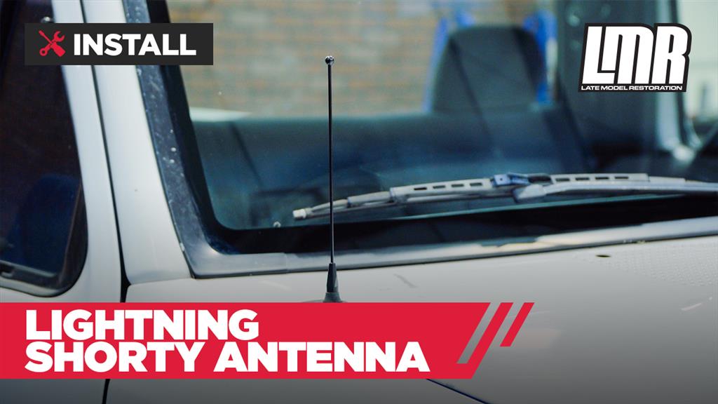 F-150 SVT Lightning 8" Shorty Antenna Install - SVE (1993-2004)