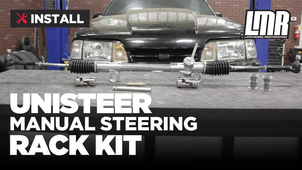 How To: 1979-1993 Fox Body Mustang Unisteer Manual Steering Rack Conversion
