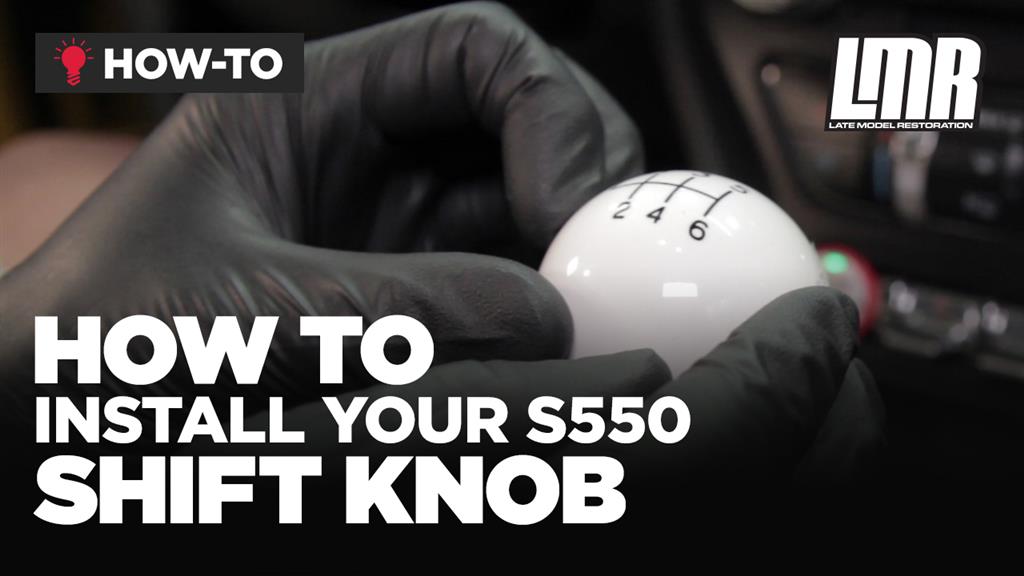 How To Install S550 Mustang Shift Knob (2015-2023)