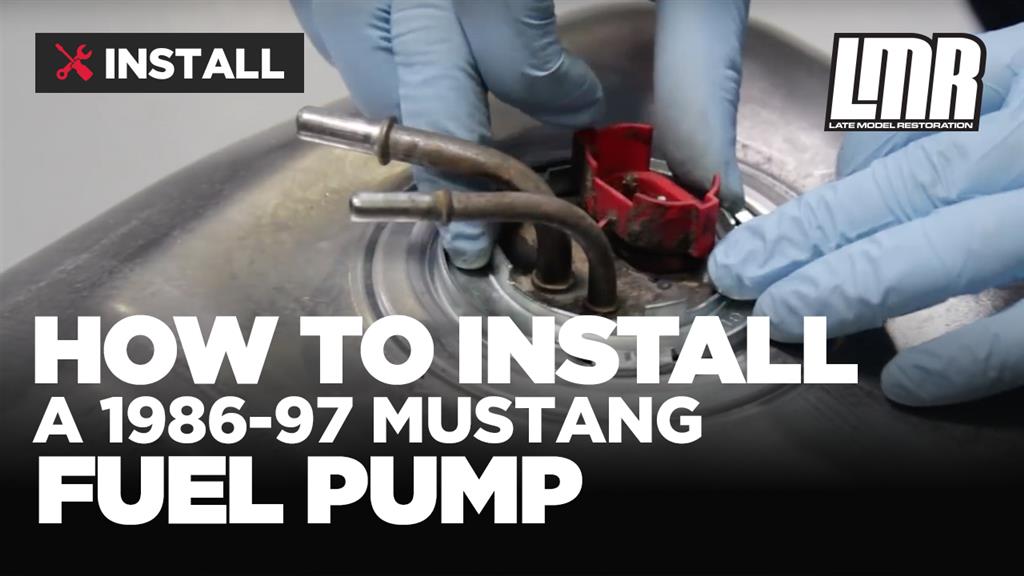 Mustang Fuel Pump Install: BBK Fuel Pump 255 Lph (86-97)
