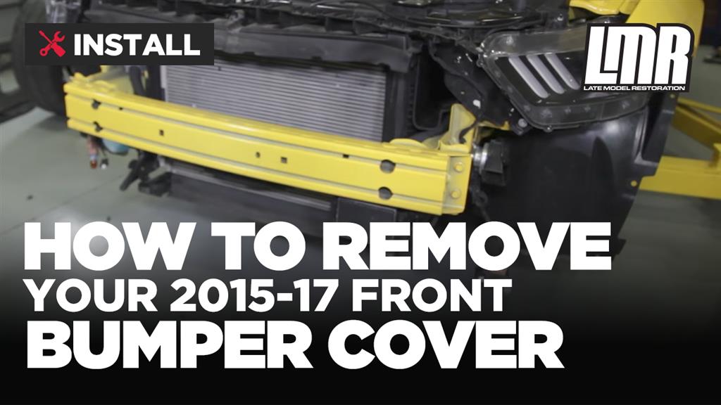 How to Remove Your Mustang Front Bumper Cover (2015-2017)