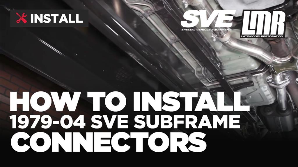 1979-2004 Mustang SVE Subframe Connectors Review & Install