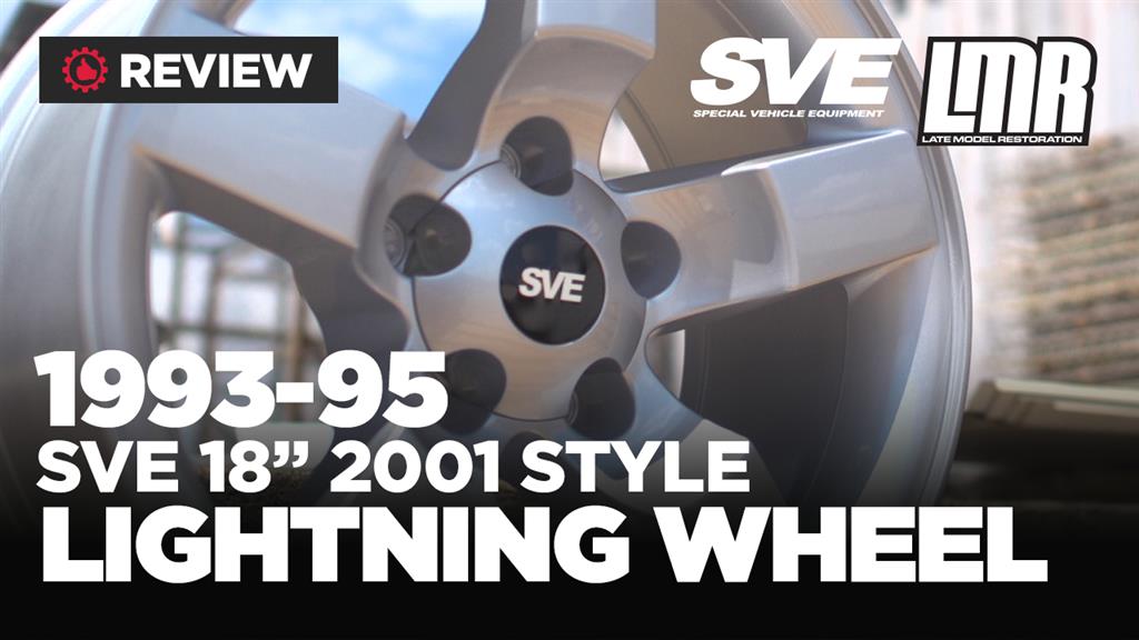 1993-1995 F-150 SVT Lightning SVE Gen 1 (01-02) Style Lightning Wheel Kit - 18x9.5