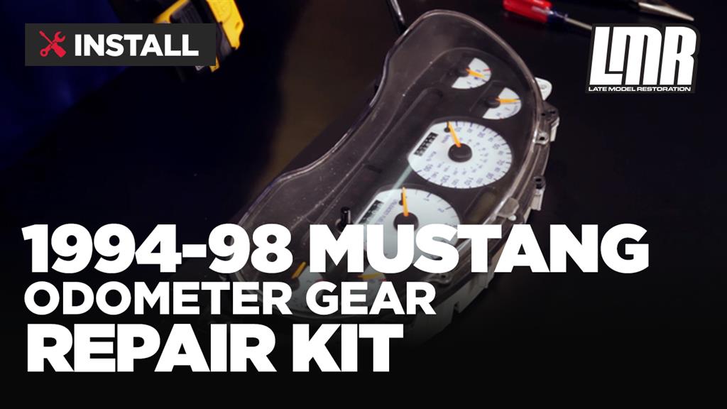 1994-98 Mustang Odometer Gear Repair/Fix Kit - Install