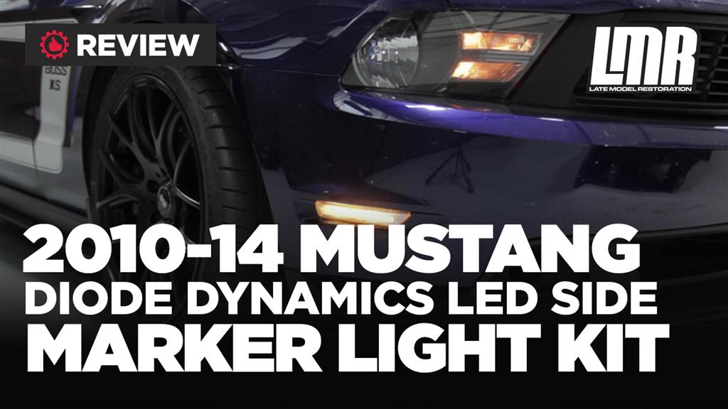 2010-2014 Mustang Diode Dynamics Side Marker Lights - Review