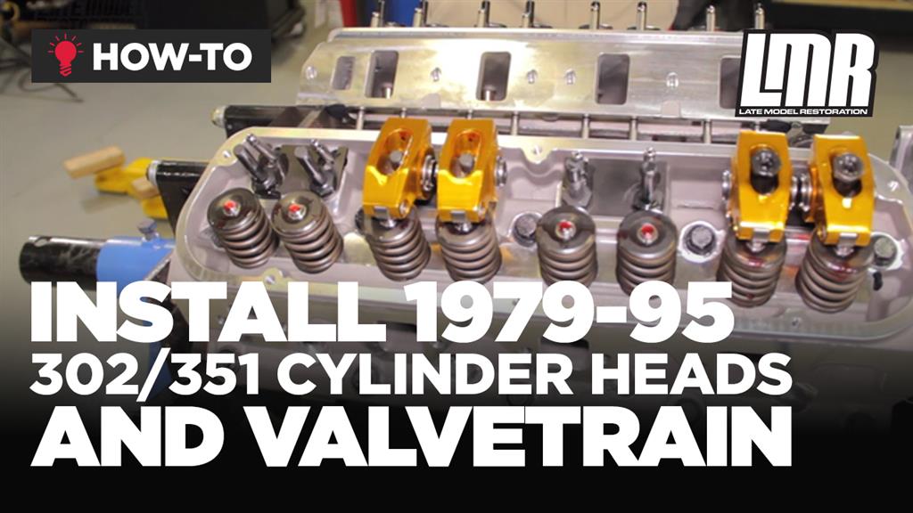 1979-95 Mustang AFR 185cc Enforcer Cylinder Heads - 63cc Chamber 5.0
