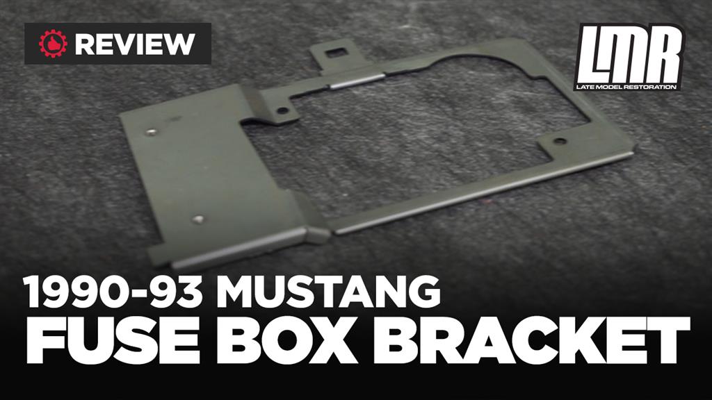 1990-1993 Fox Body Mustang 5.0Resto Fuse Box Bracket - Review
