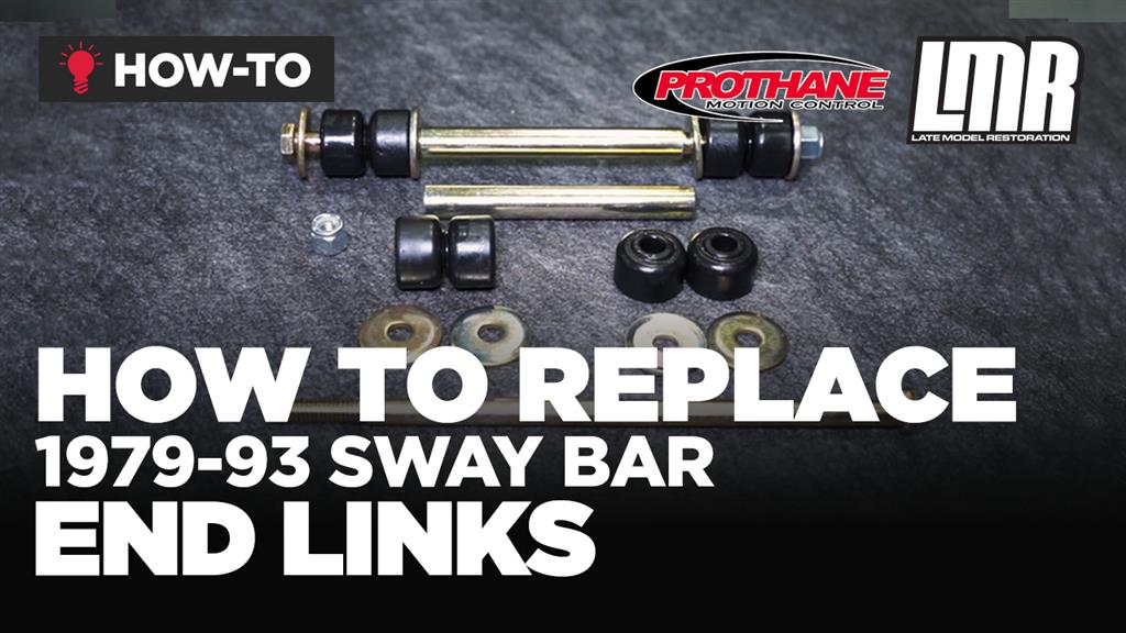 How To Replace Mustang Sway Bar End Links (1979-1993)