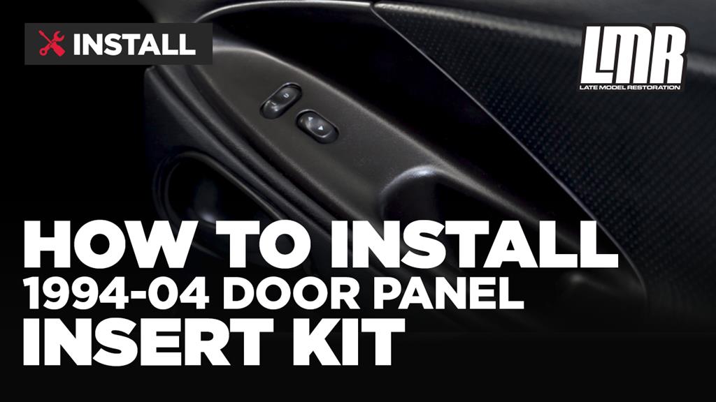 1994-2004 Mustang Door Panel Insert Kit - Install & Review