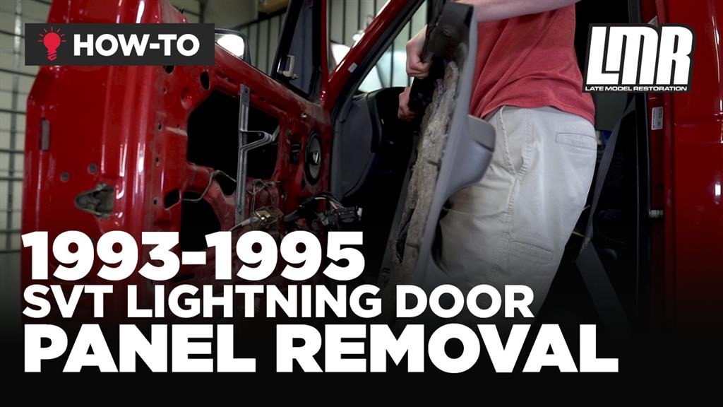 How To Remove F-150 SVT Lightning Door Panel (1993-1995)