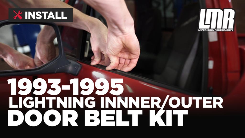 1993-1995 Lightning Inner And Outer Door Belt Weatherstrip Kit