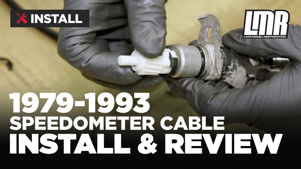 1979-1993 Mustang Speedometer Cable & Gear - Review & Install