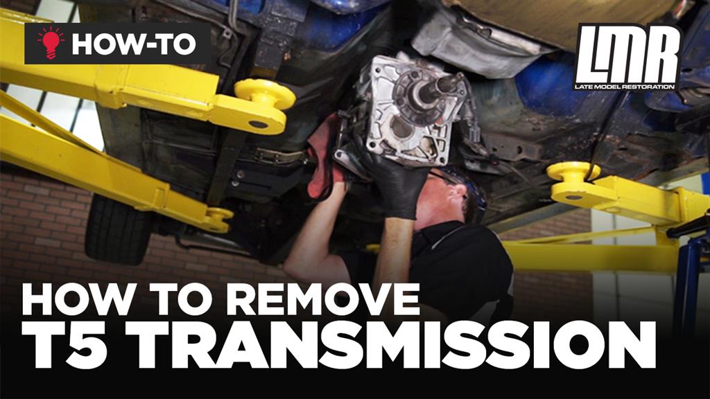 How To Remove Mustang T5 Transmission (1982-2004 5.0L, 3.8L, 2.3L)