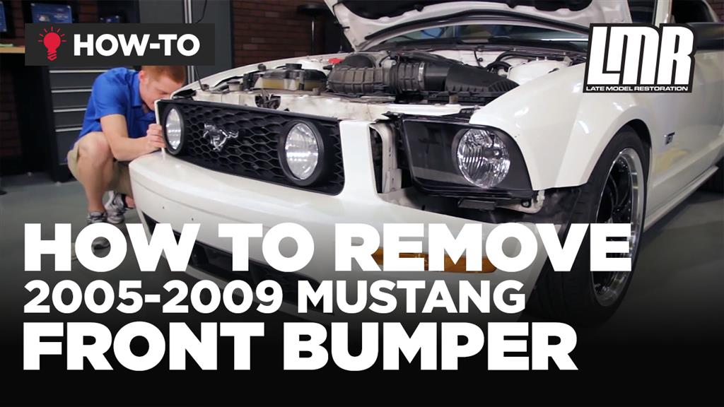 How To Remove Mustang Front Bumper (2005-2009 All)
