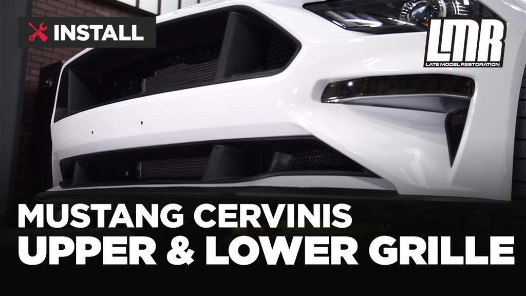 2018-2023 Mustang Cervini C-Series Upper & Lower Grille Kit