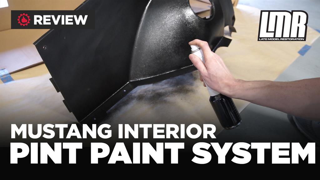 Mustang Interior Paint System - Dark Gray (1 Pint) | 84-86