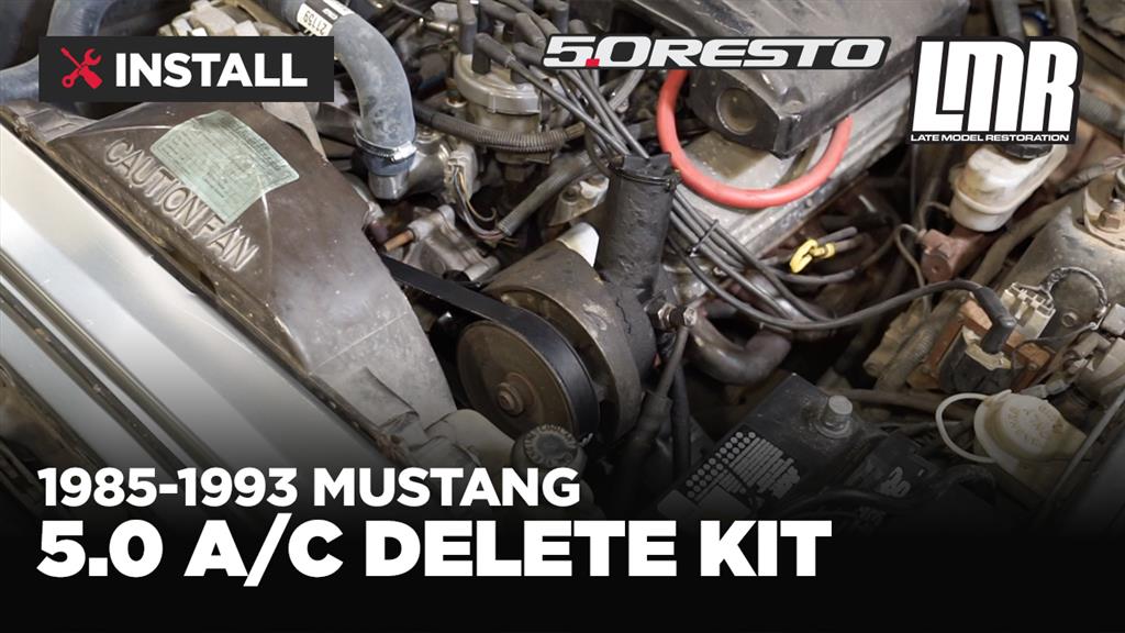 1979-1984 Mustang 5.0 A/C Delete Kit