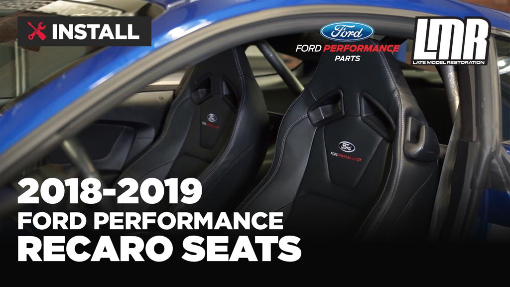 2018-2020 Mustang Recaro Seats - Ford Performance