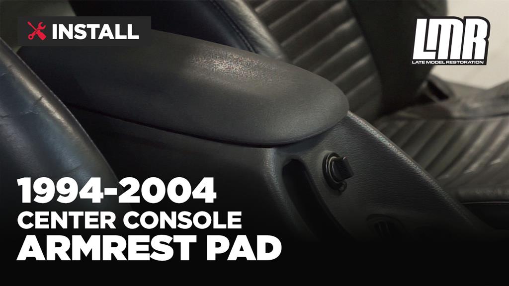 1999-04 Mustang Center Console Armrest Pad - Dark Charcoal