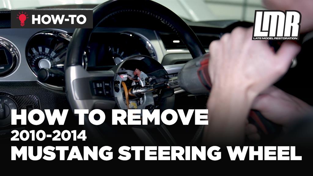 How To Remove/Install Your 2010-2014 Mustang Steering Wheel