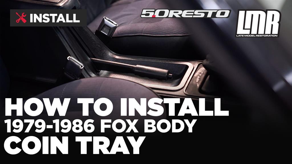 5.0Resto Mustang Fox Body Coin Tray (79-86) - Install & Review