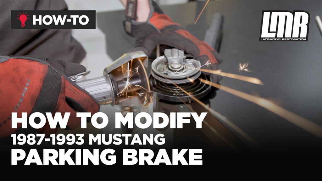 1987-92 Mustang Emergency Brake Cable Kit - Rear Disc