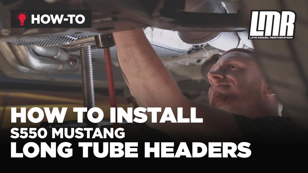How To Install Long Tube Headers On An S550 Mustang (2015-2023)