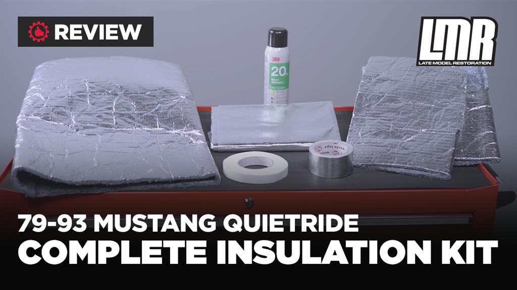 Fox Body Mustang QuietRide Complete Insulation Kit (1979-1993)