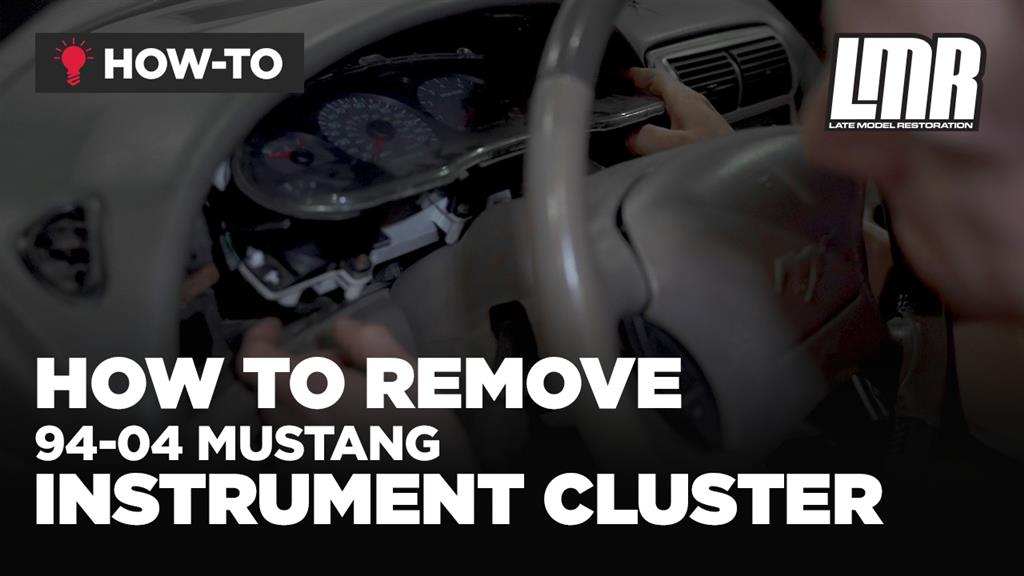 How To Remove Your SN95 and New Edge Mustang Instrument Cluster (94-04)