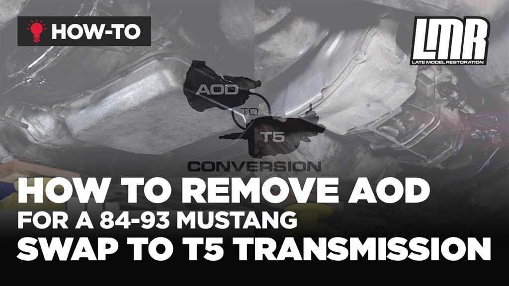 How To Swap Mustang AOD To T5 (84-93)