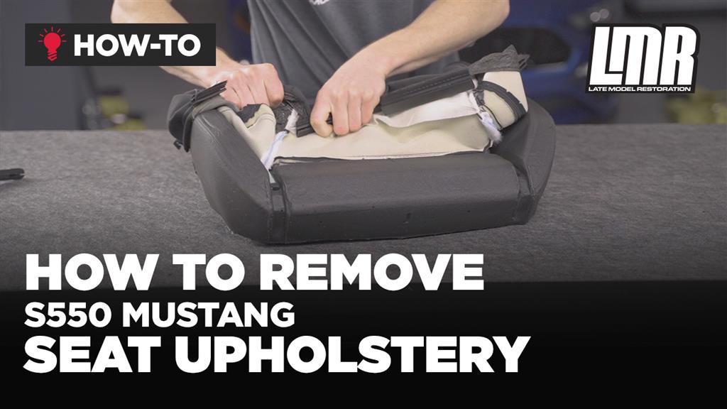 S550 Mustang Front & Rear Seat Upholstery Removal (2015-2023)