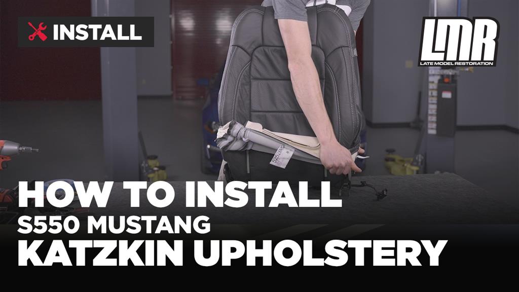 How To Install S550 Mustang Katzkin Seat Upholstery (15-21)