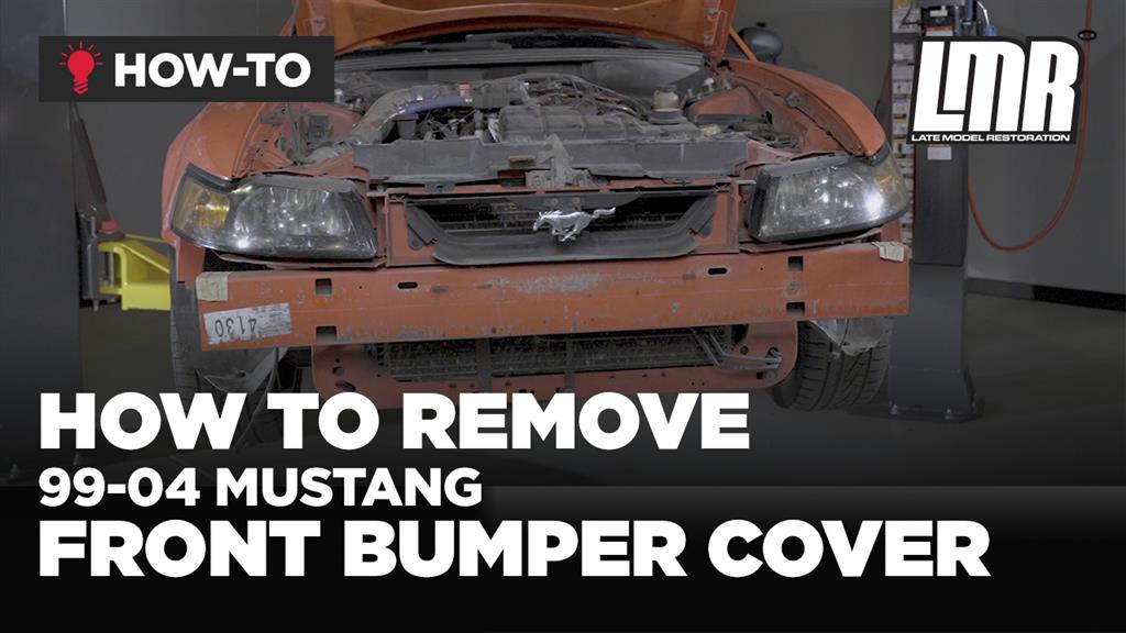 How To Remove Your New Edge Mustang Front Bumper (99-04)