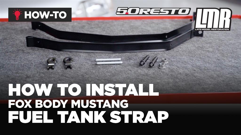 Mustang Fuel Tank Strap & Bolt Kit (81-93) 