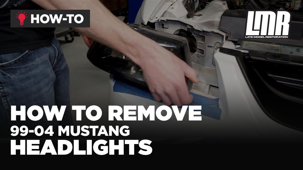 How To Remove New Edge Mustang Headlights (99-04)