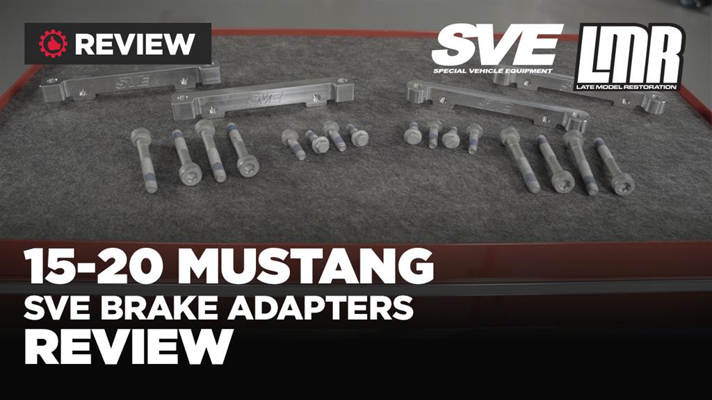 SVE Mustang GT350 Brake Adapters (15-21) - Review