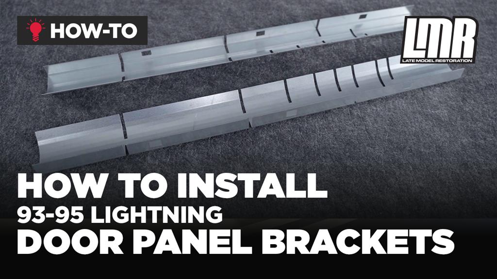 How To Install Ford Lightning Door Panel Brackets (93-95)