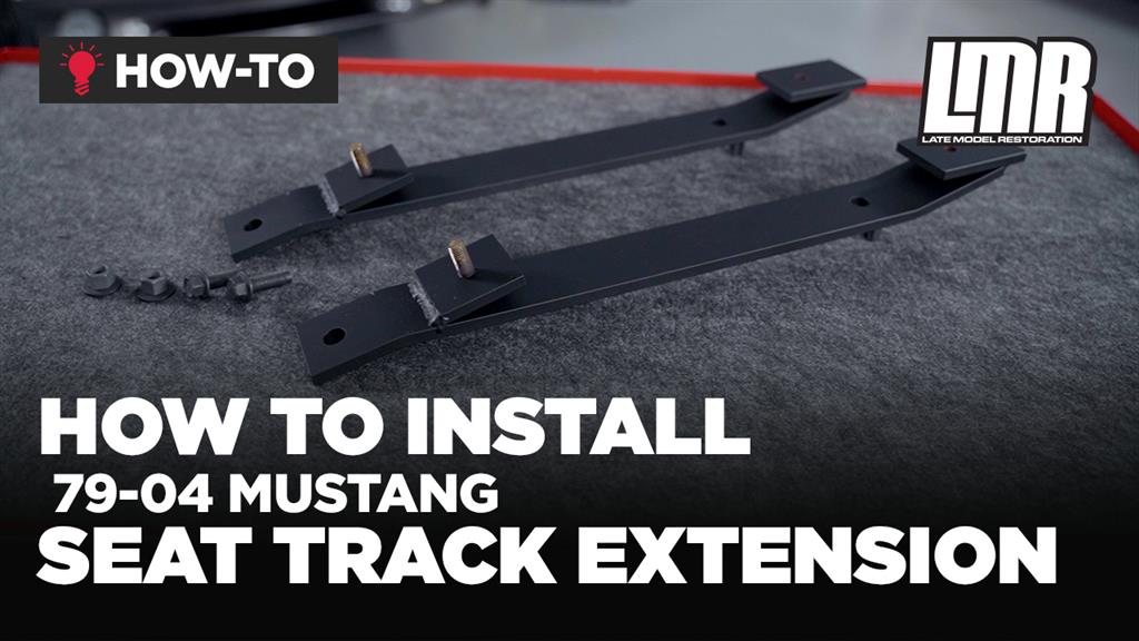 1979-2004 Mustang Seat Track Extensions