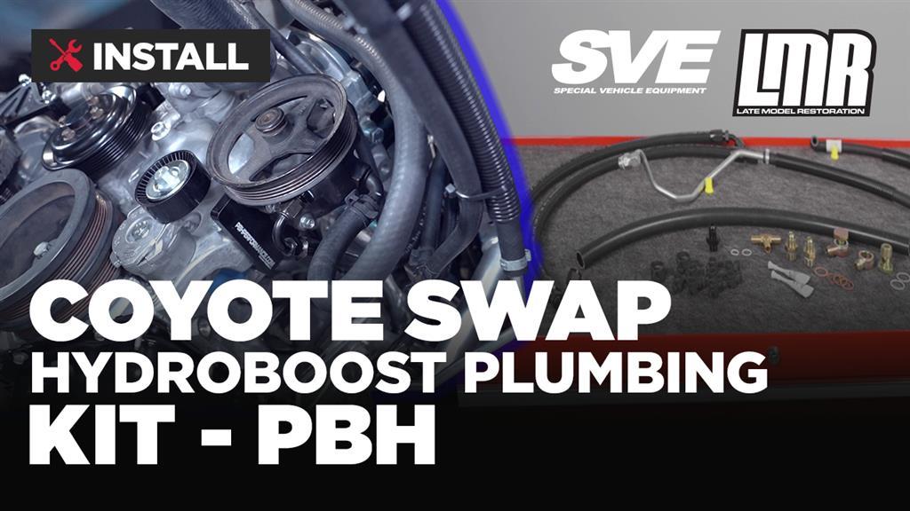 SVE Mustang Coyote Swap Hydroboost Kit For PBH (79-04)