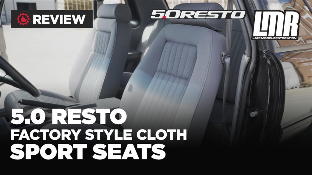 5.0 Resto Fox Body Mustang Factory Style Seats - Review (79-93)
