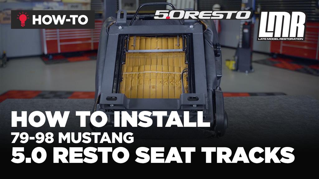 How To Install 5.0 Resto Seat Track (79-98)