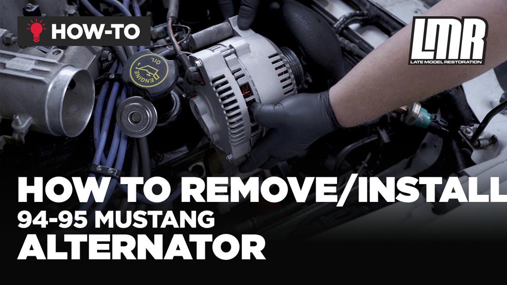 How To Remove/Install SN95 Mustang Alternator (94-95)