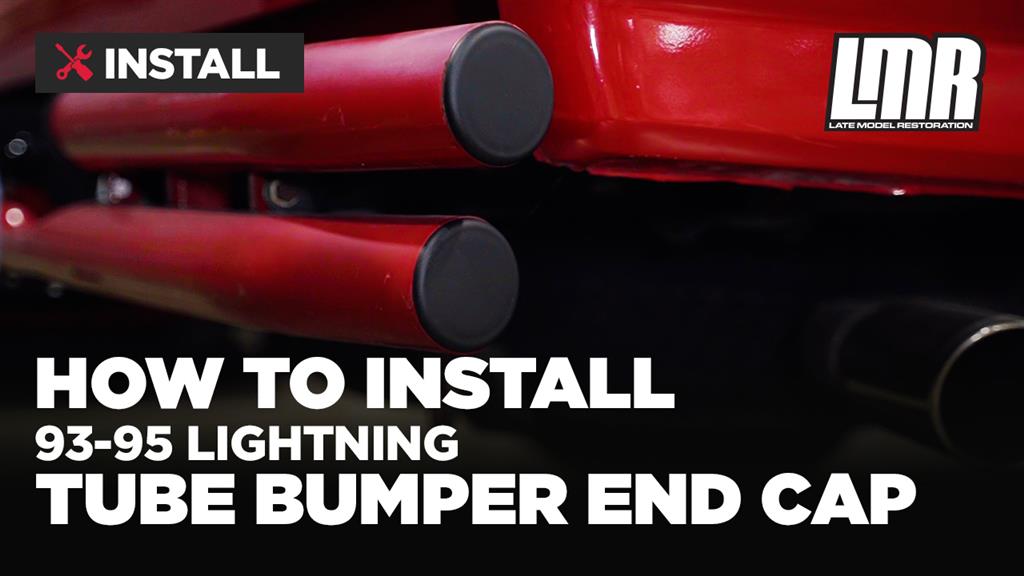 How To Install Ford Lightning Tube Bumper End Caps (93-95)