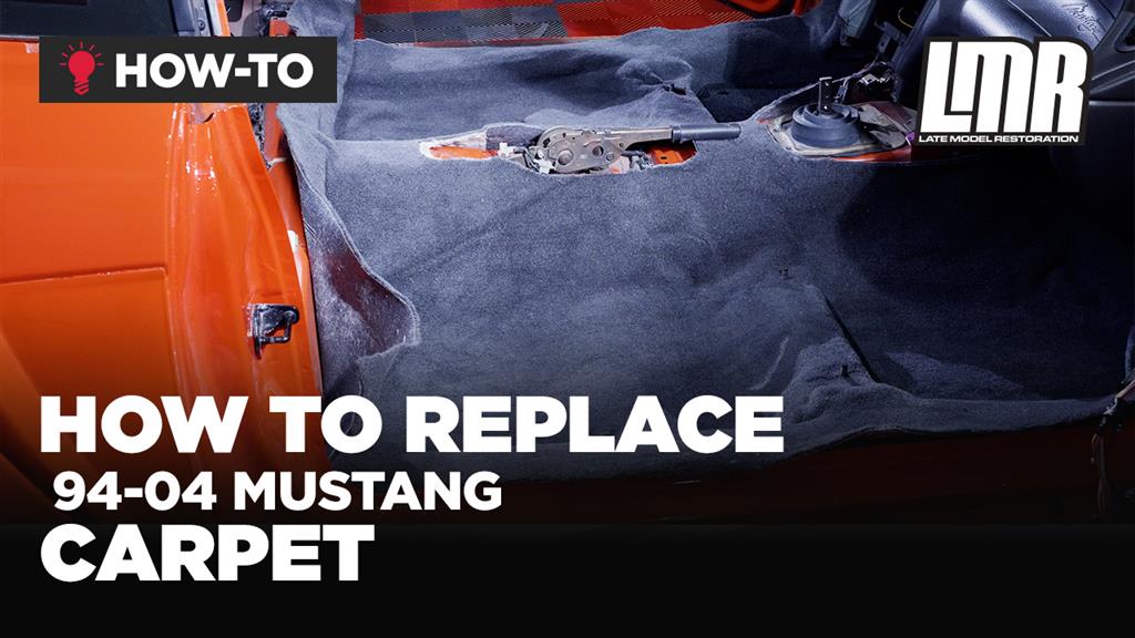 How To Install Mustang Carpet (1994-2004) | Mustang Carpet Installation