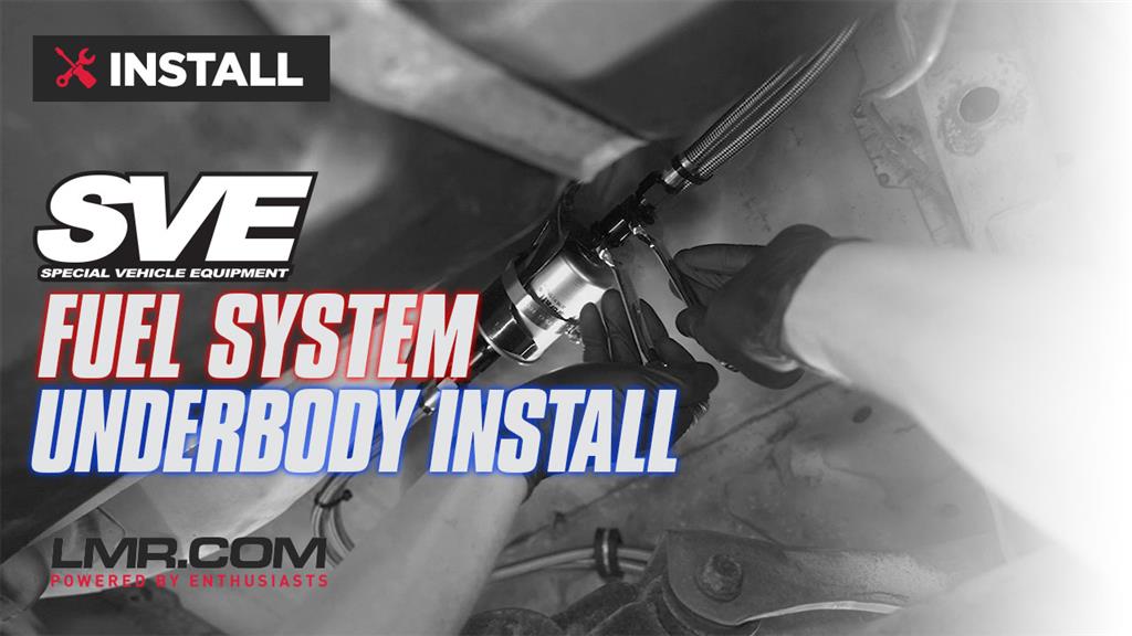 SVE Fuel System Underbody Install For Fox Body Mustangs