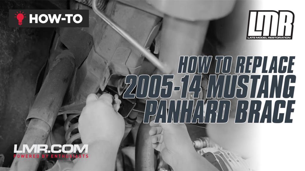 2005-14 Mustang J&M Panhard Bar Support Brace Black