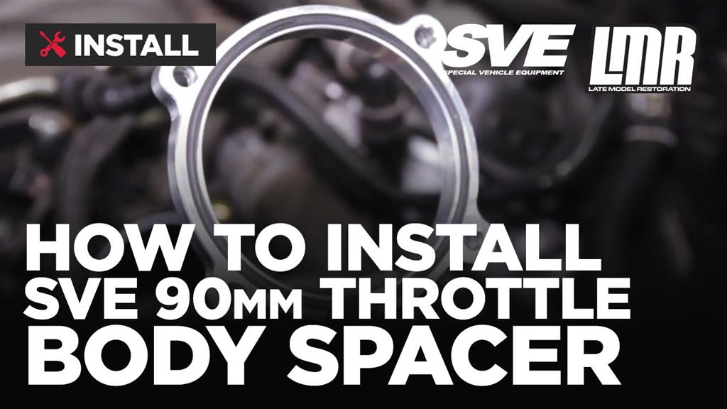 Mustang SVE Throttle Body Spacer 90mm (1123) 5.0 LMR