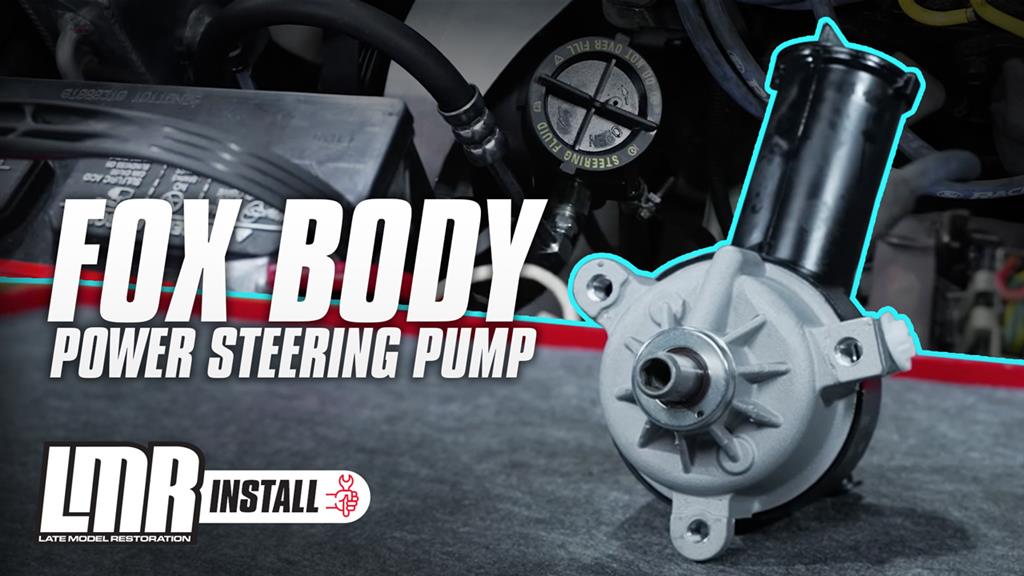 How To Remove & Install Power Steering Pump | Fox Body Mustang (79-93)
