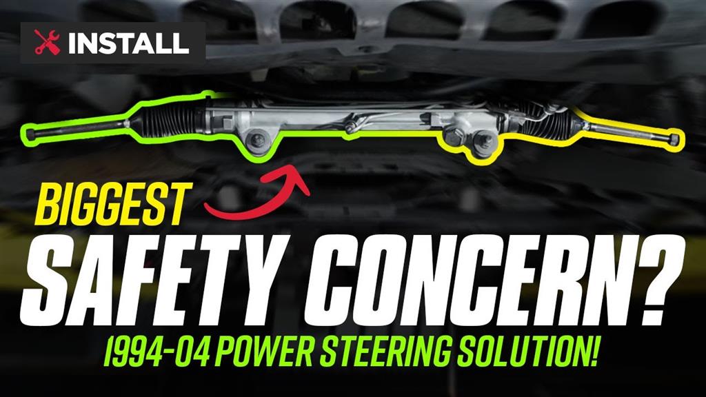 How to Install SN95/New Edge Mustang Power Steering Rack (94-04)